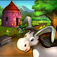 Games4Escape Ancient Forest Donkey Rescue